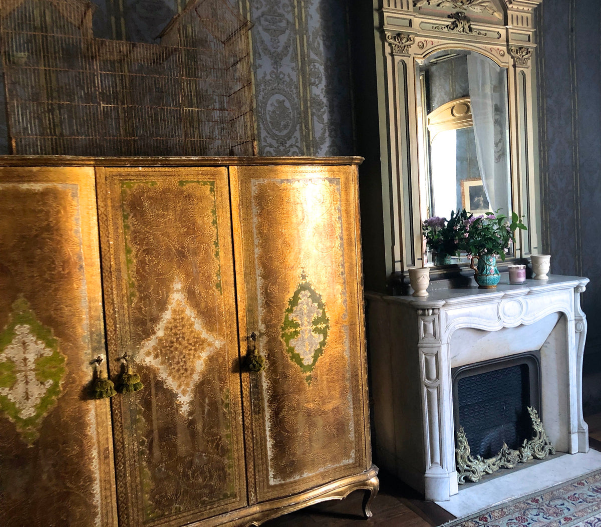 Vintage Armoires and Consoles Romantique