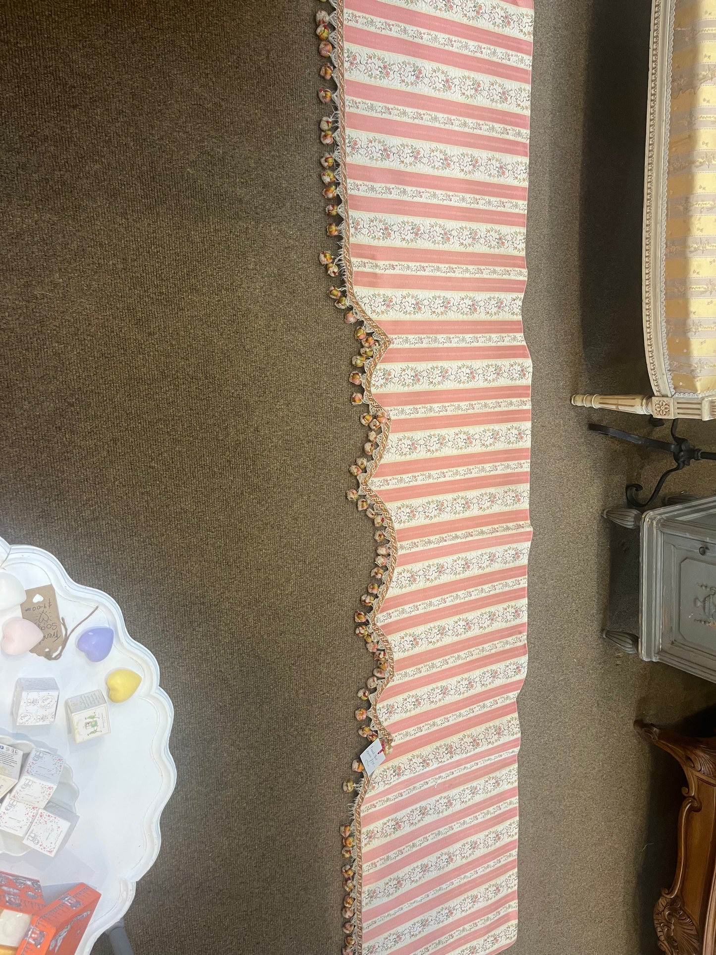 part of a French bed canopy