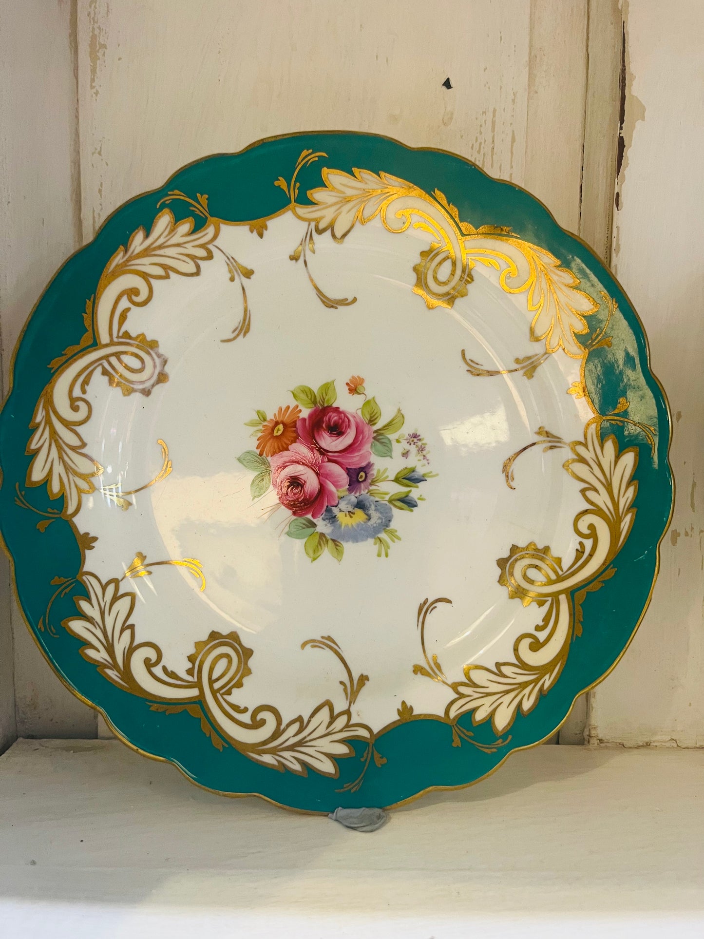 French antique lunch plates (each) have 6