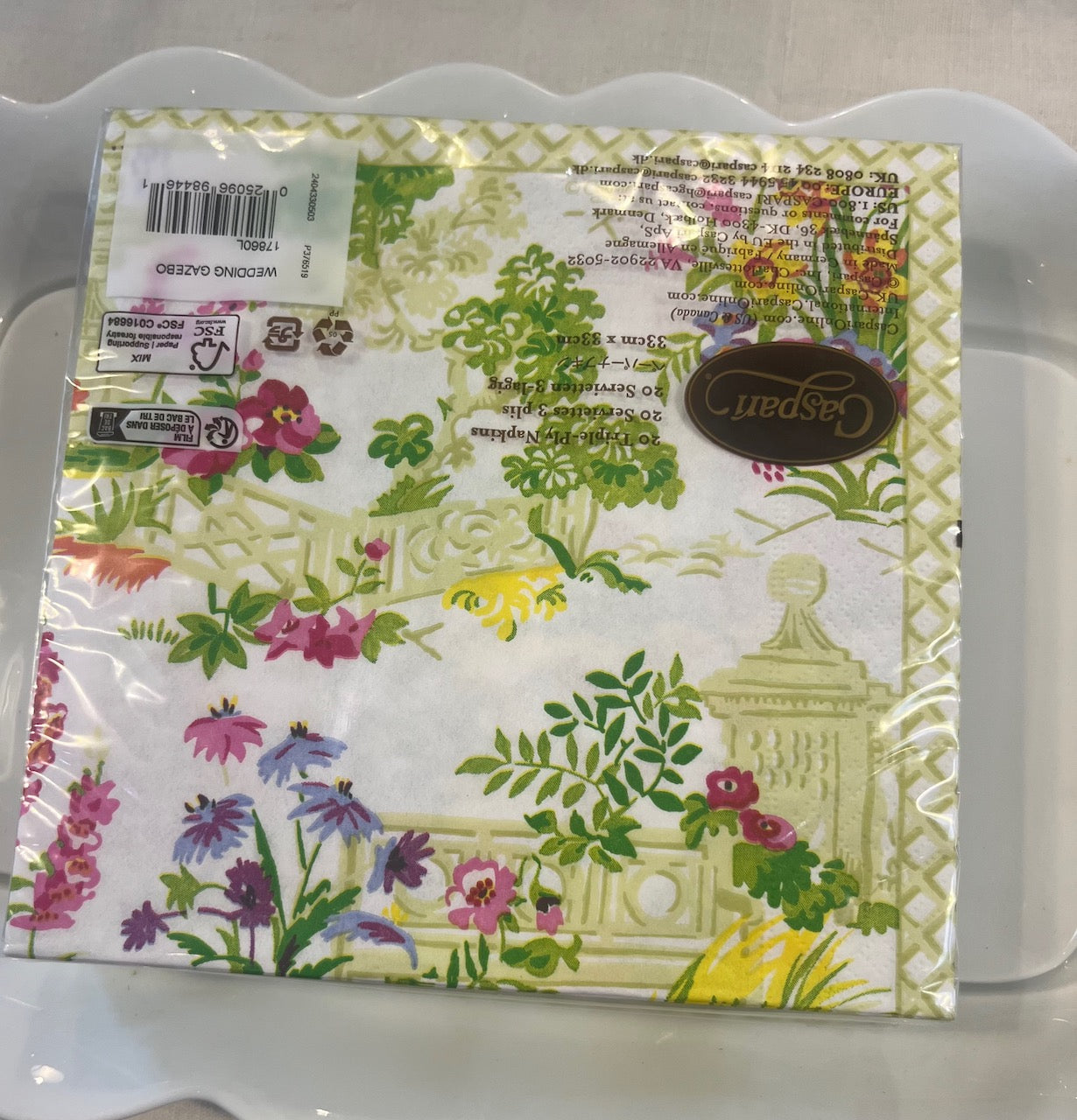 Wedding Gazebo luncheon paper napkins ( set of 20)