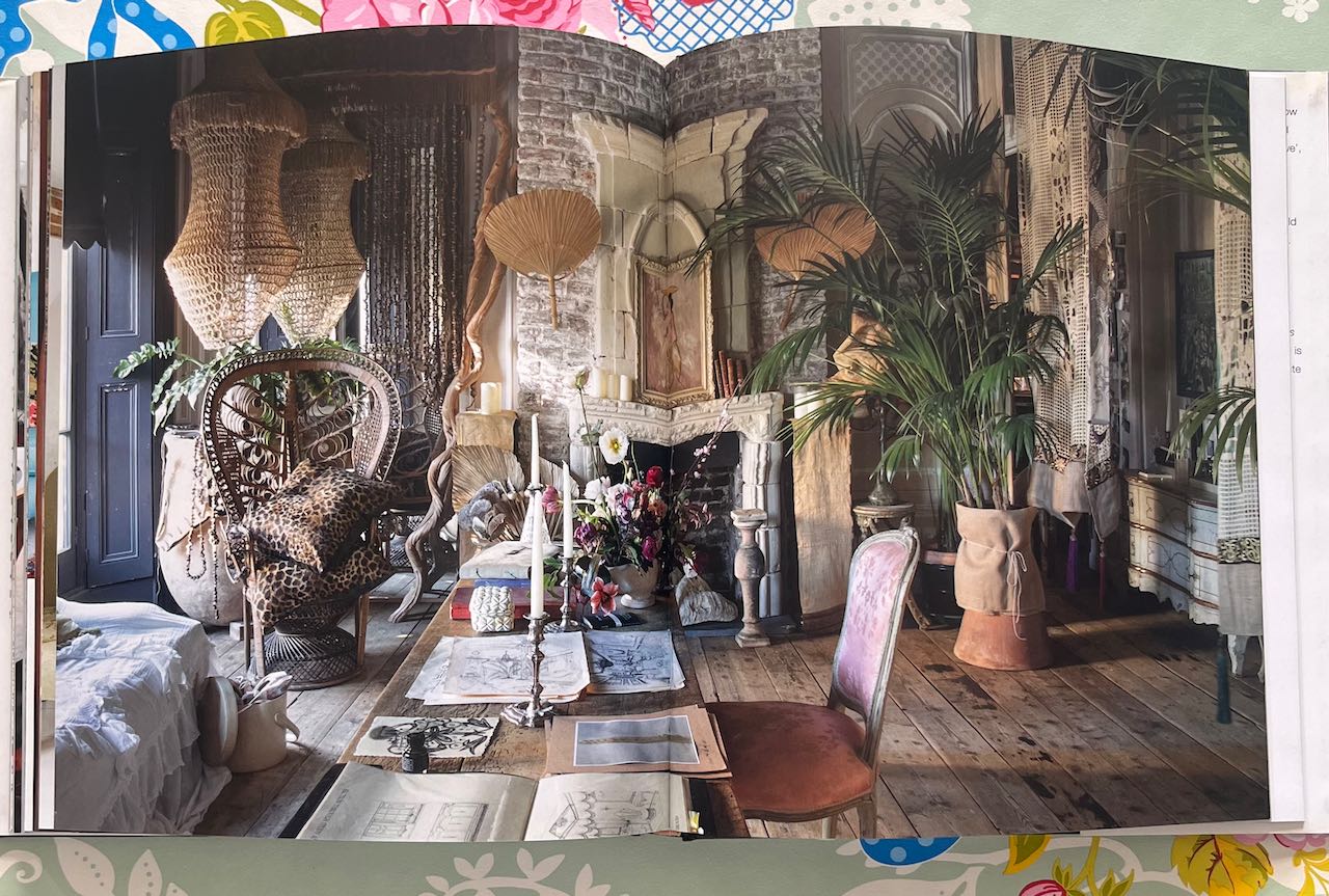 Faded Glamour: Inspirational Interiors and Beautiful Homes by Pearl Lowe (shop display books)