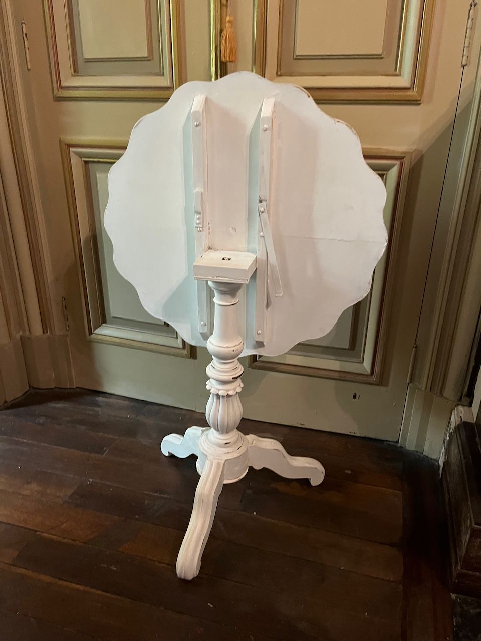 fa4208 Folding French vintage side table