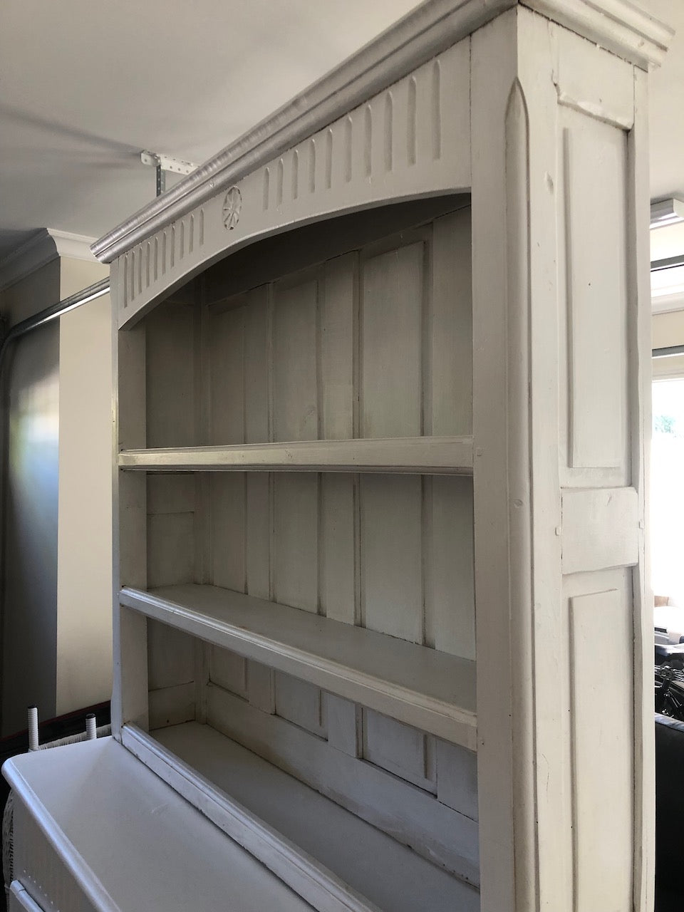 RD Antique French painted Buffet, rustique