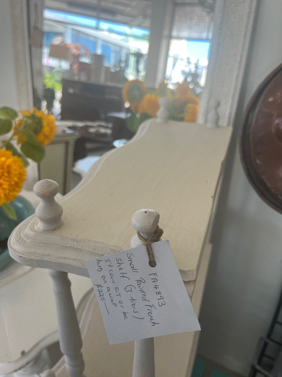 fa4893 Small french vintage shelf