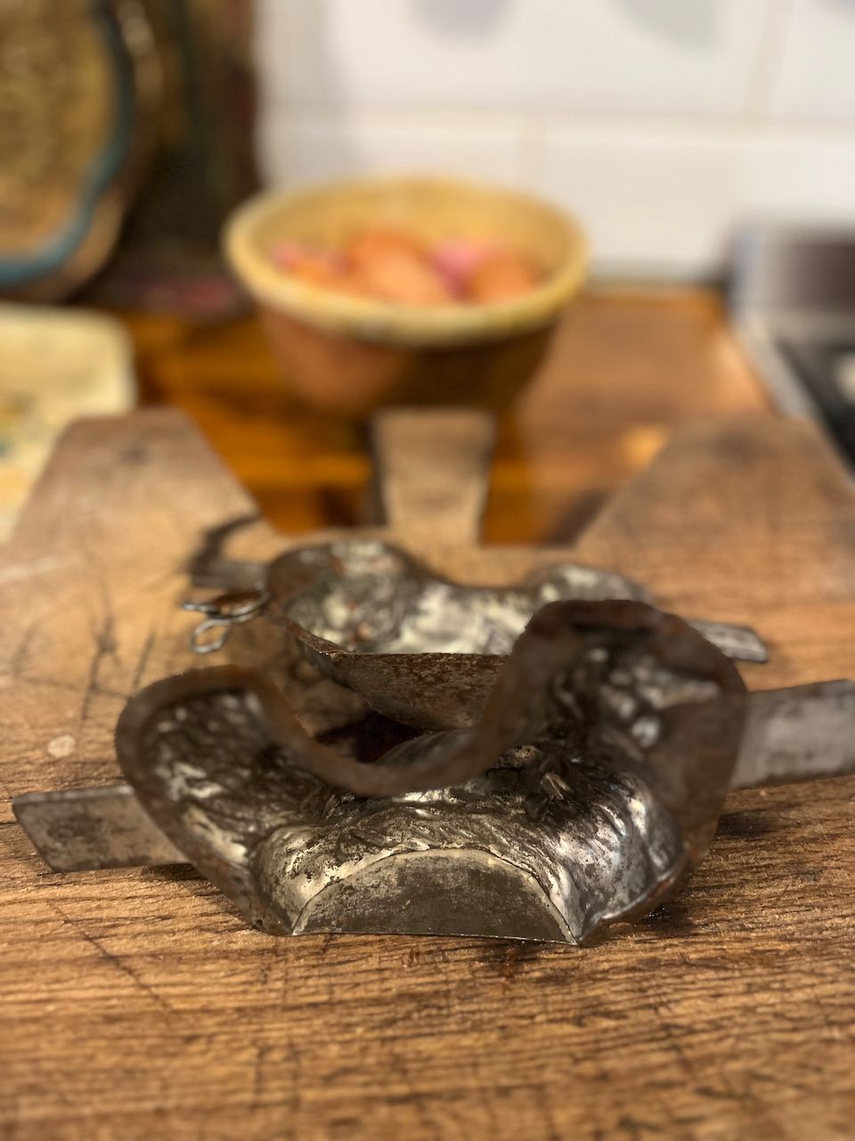 fa556 Large rooster chocoloate mould, double sided