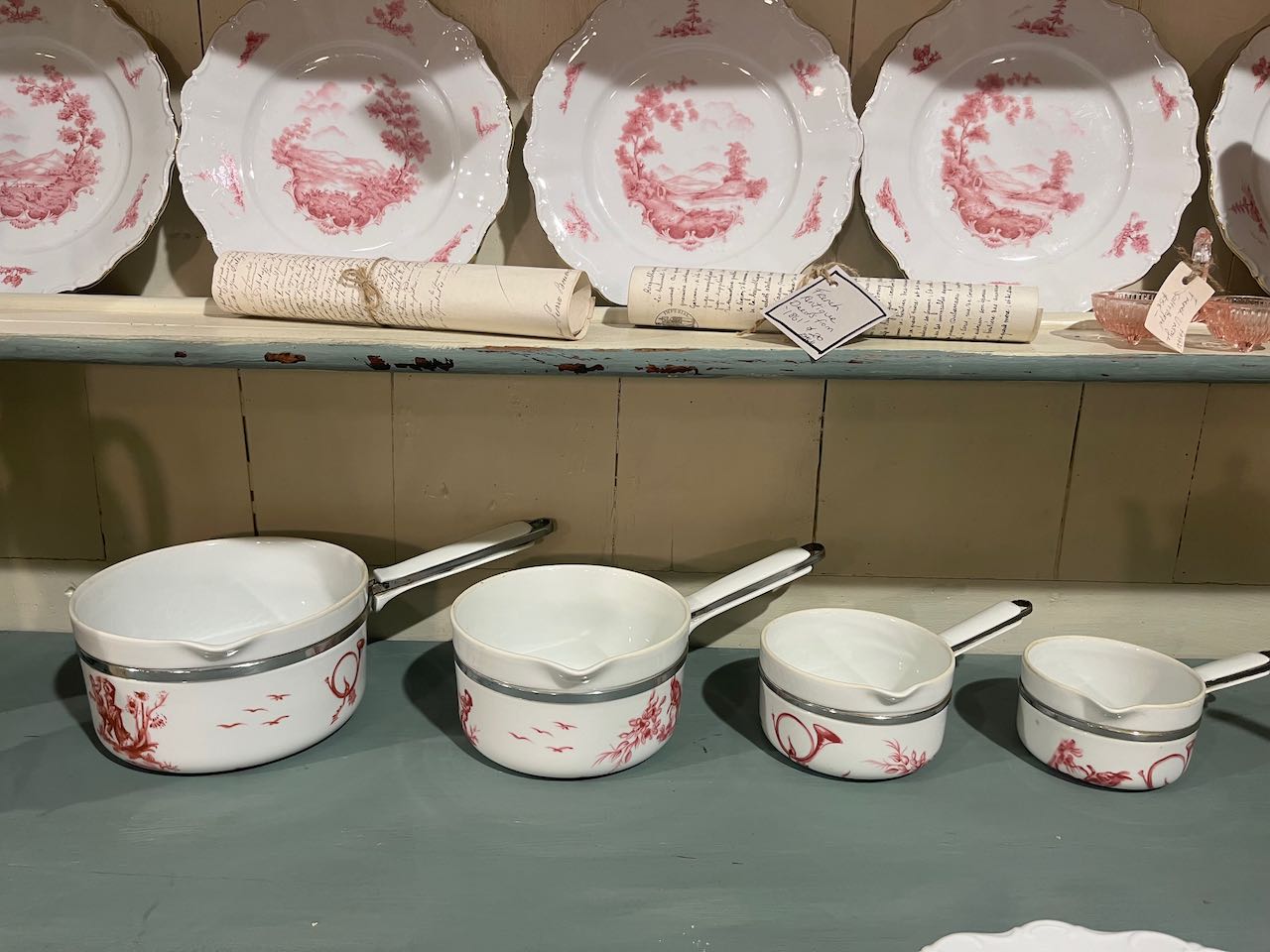 fa4084 Limoges, Aluminte Saucepans, set of 4