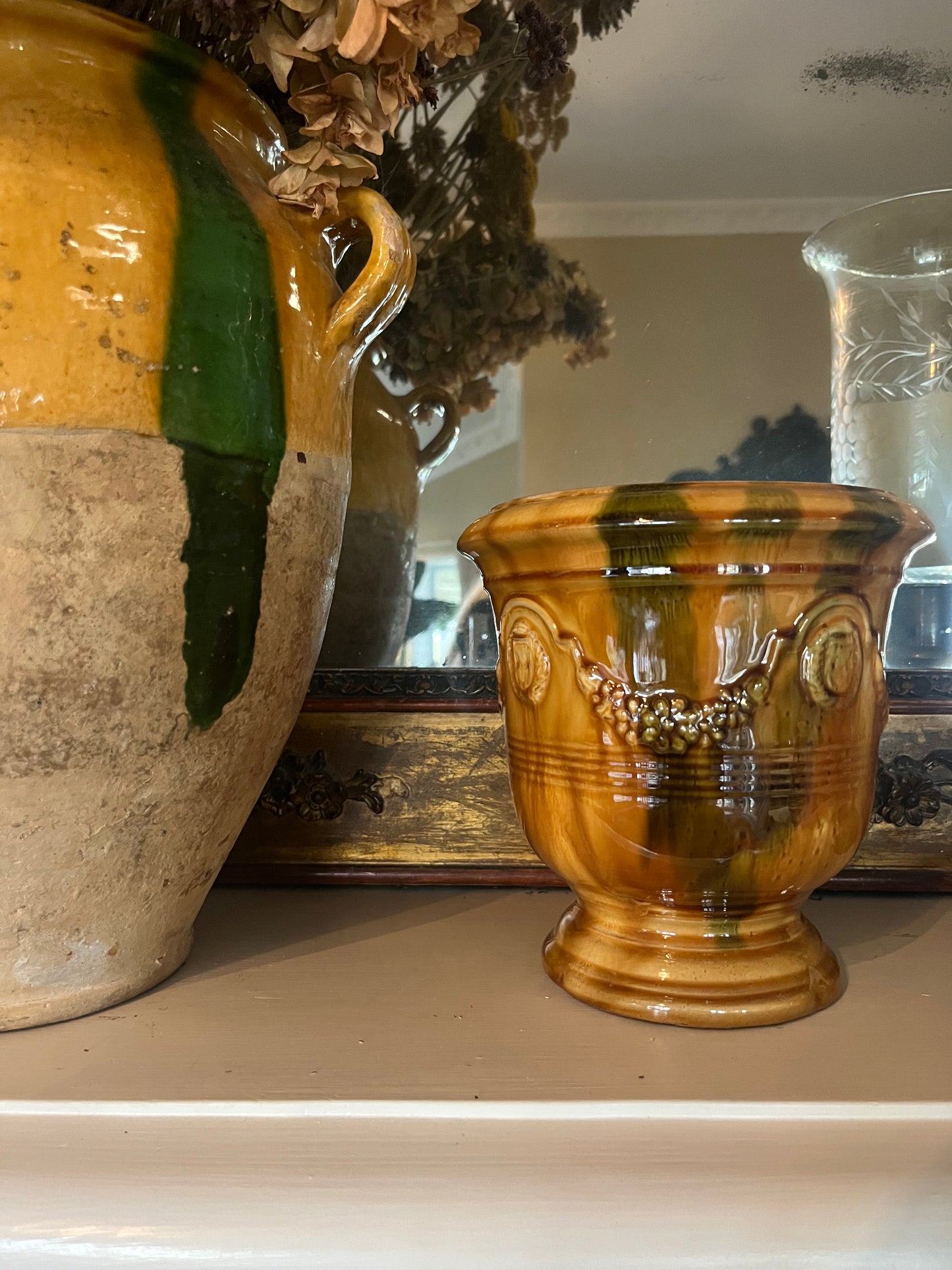 small French Jardin pot