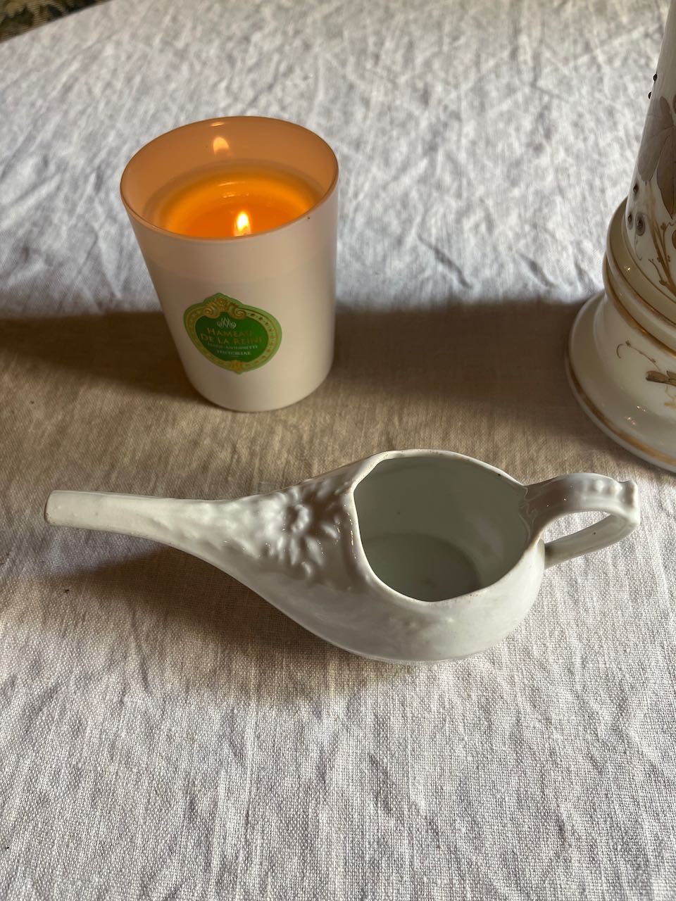 fa4606 porcelain french cream holder