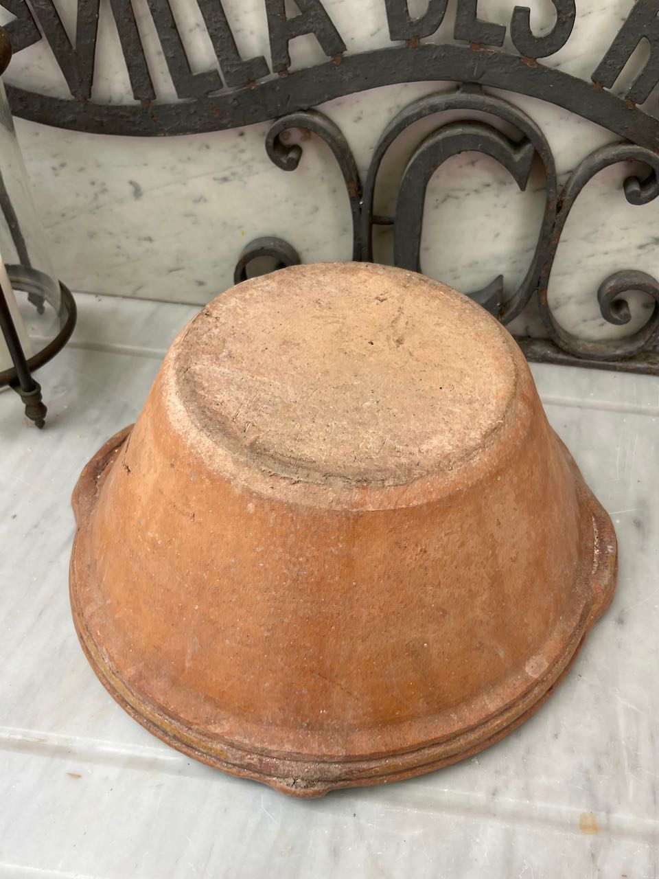 fa758 Medium/lg french vintage cheese making bowl