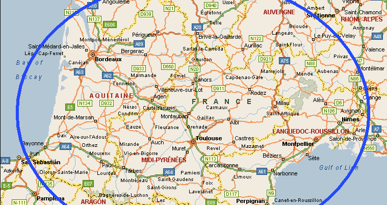 24th February South West France, The Search..