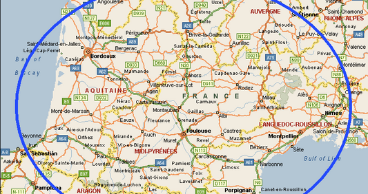 24th February South West France, The Search..
