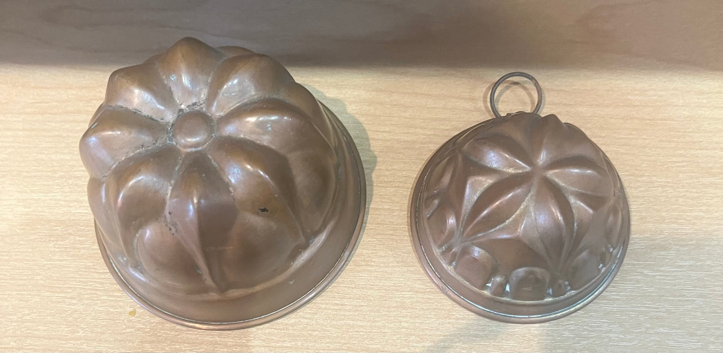 fa730 Copper vintage mould, Italy