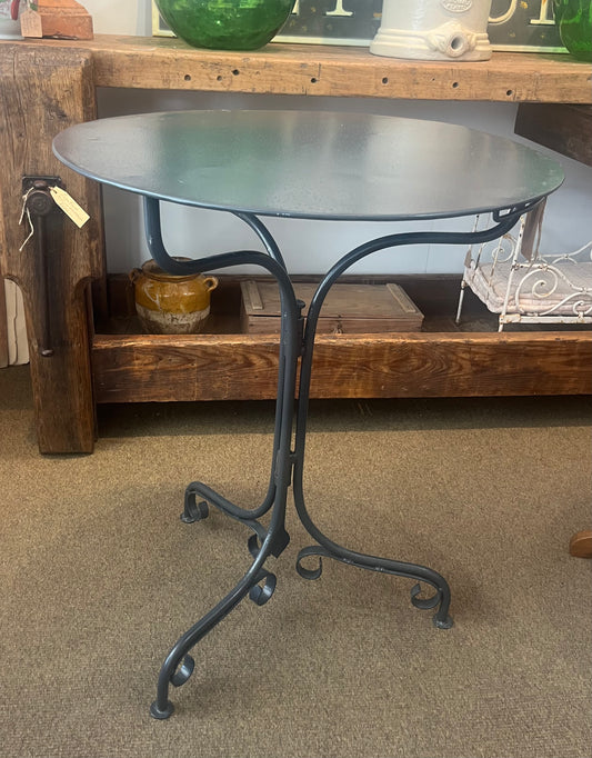 CM 2 person fold up vintage cafe table