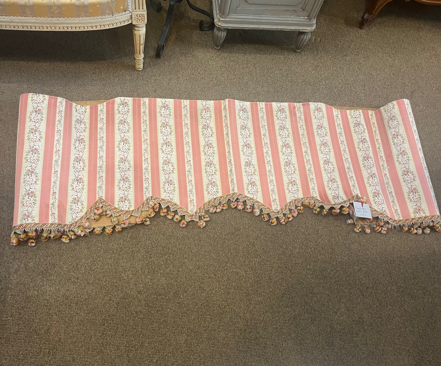 part of a French bed canopy