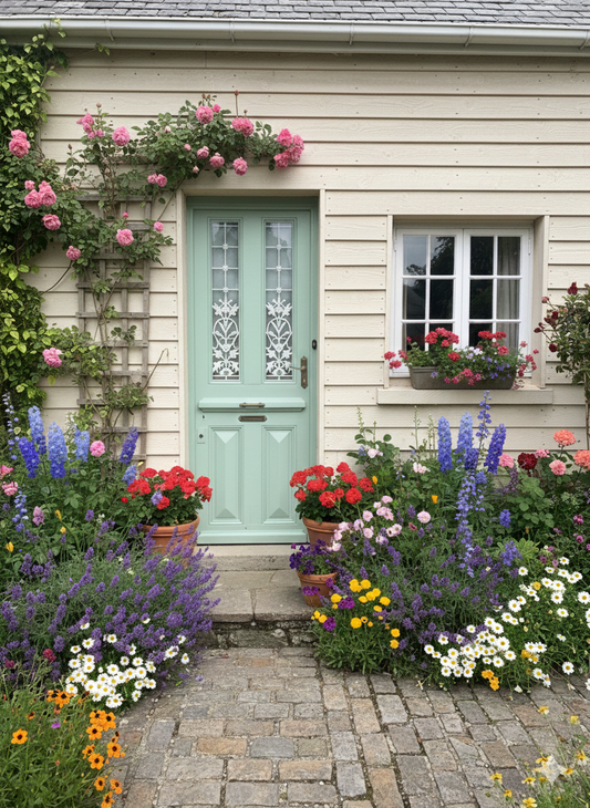 Gorgeous large Wooden and iron French door 1800's