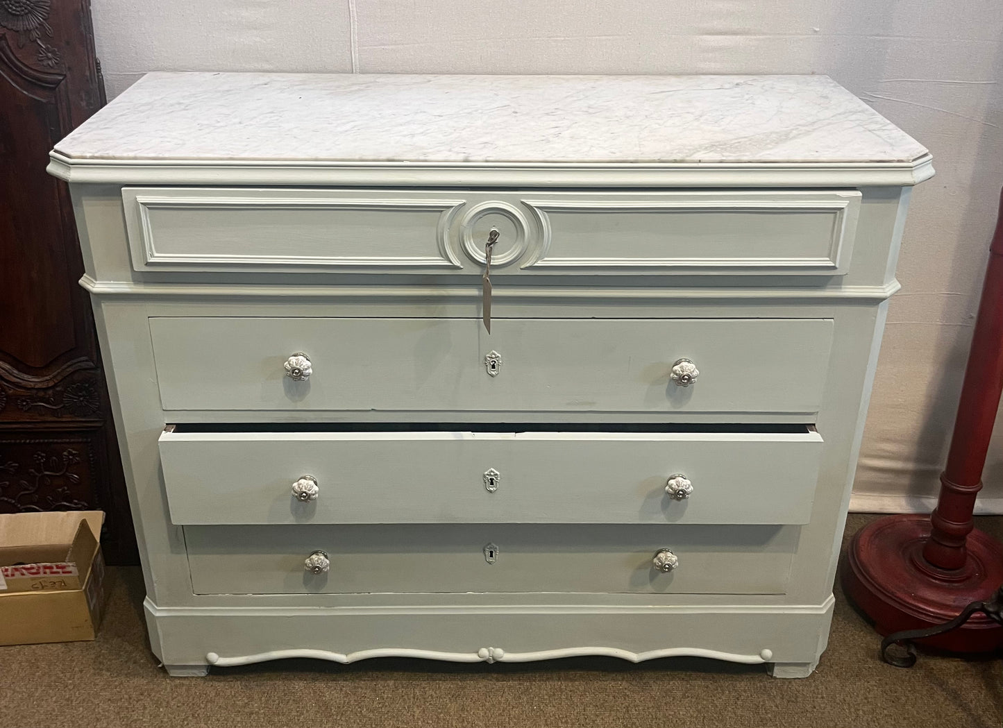 Large French Antique commde