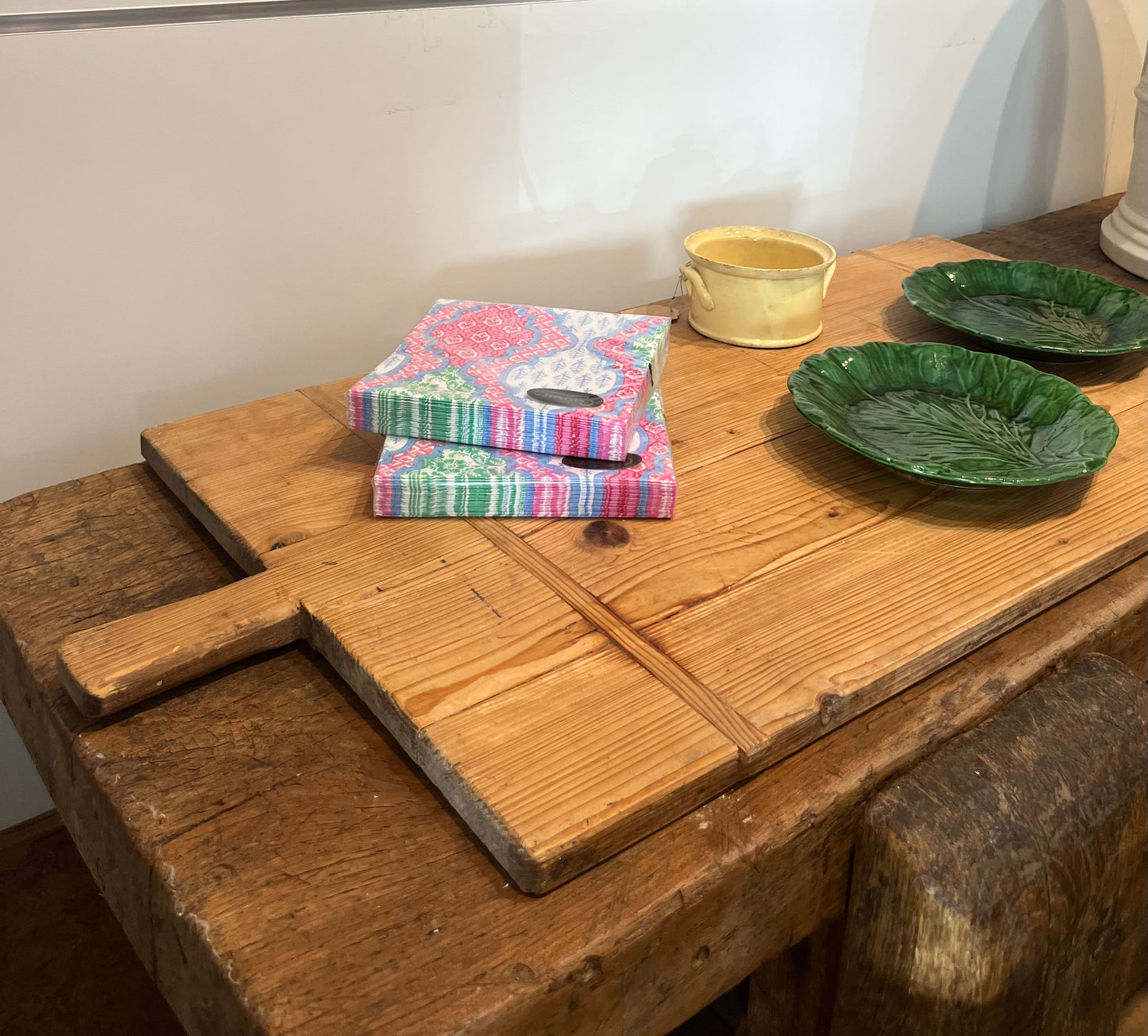 JL Large French rectangle vintage serving board