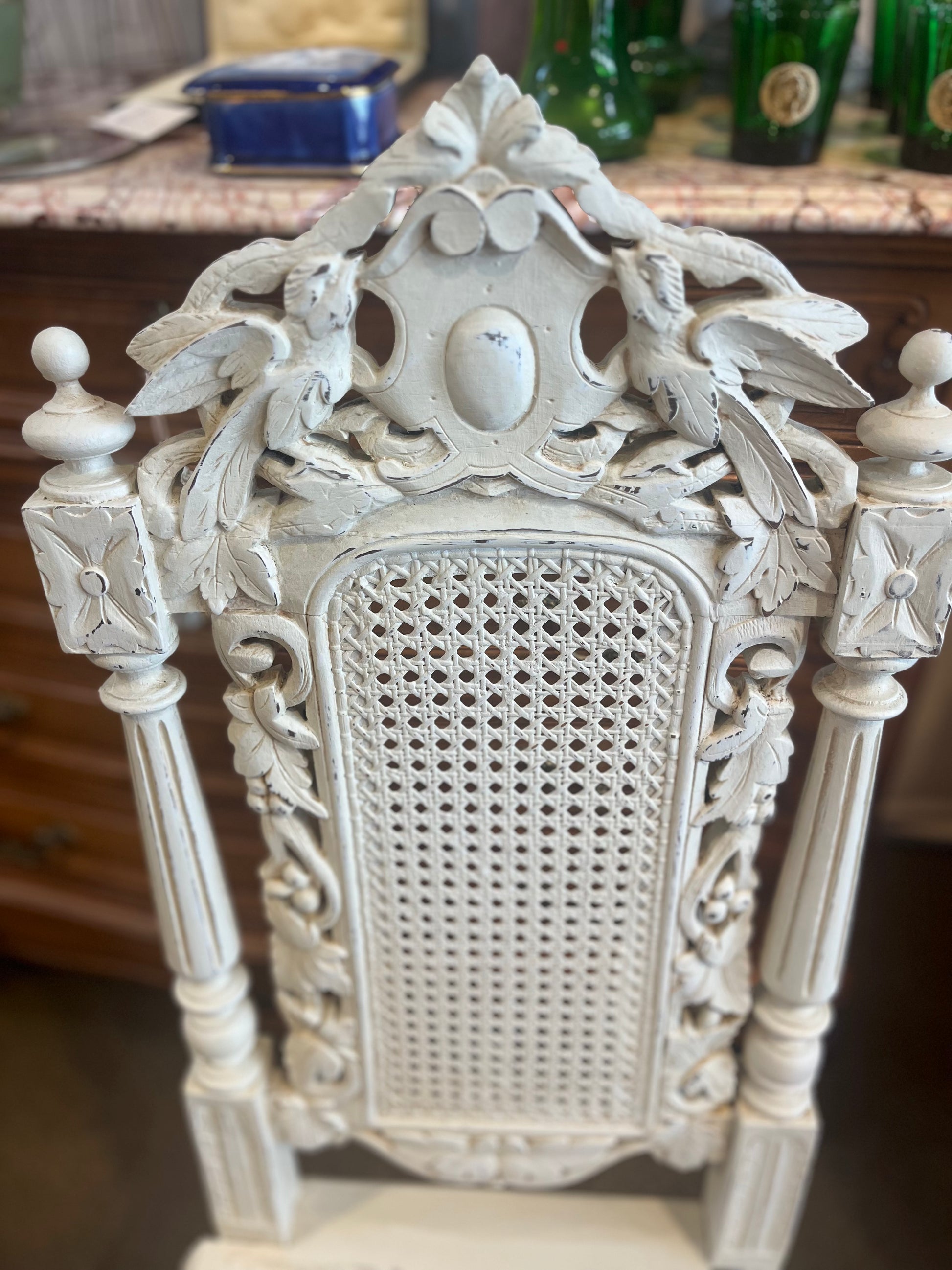  Louis X1V French Revival style chairs dating from the late 19th century to early 20th (circa 1880-1920)