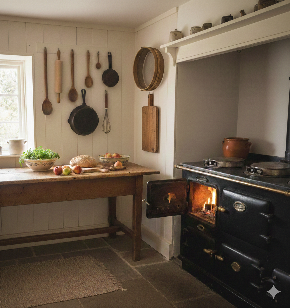 French antique grain sieve