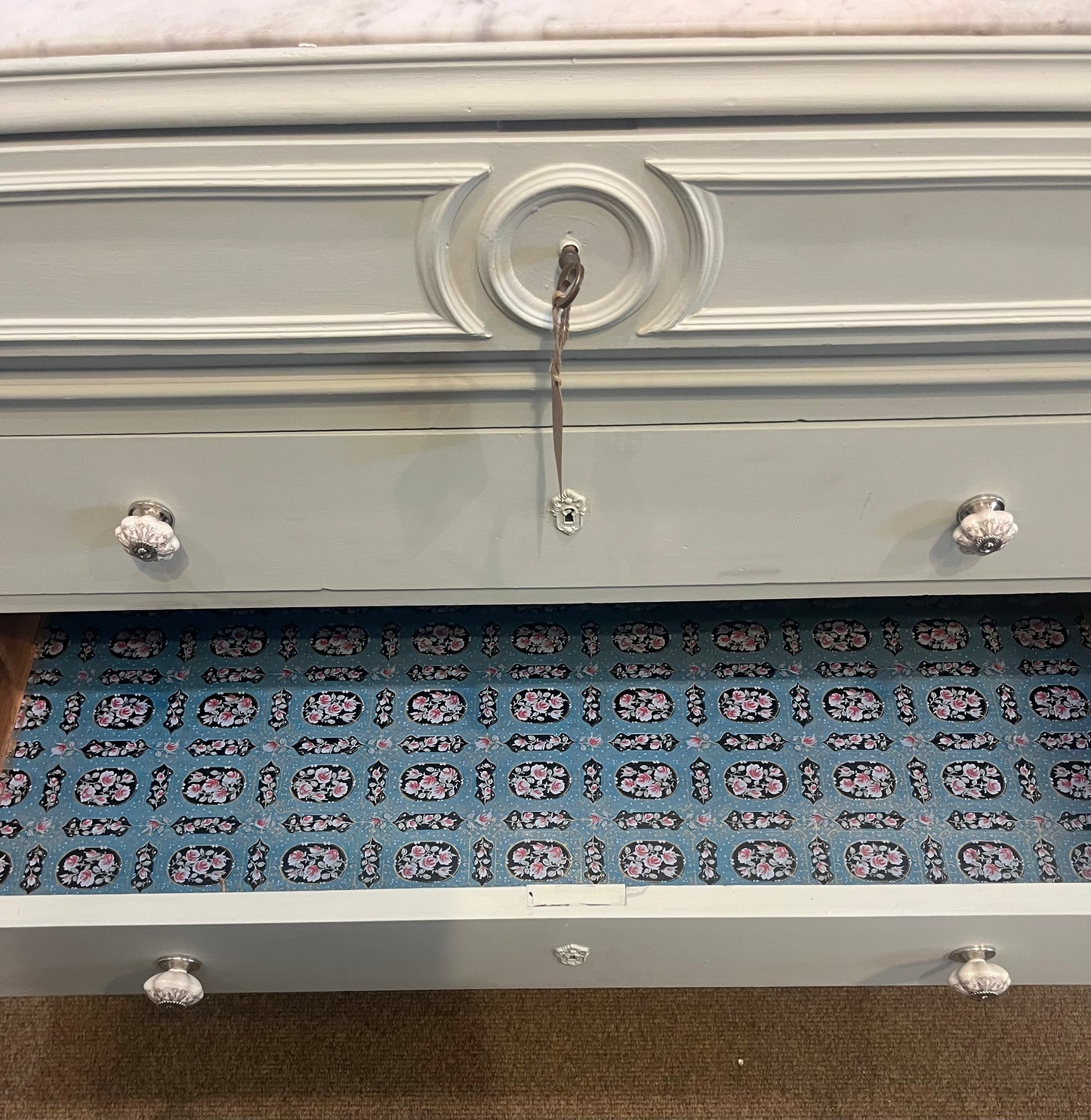 Large French Antique commde