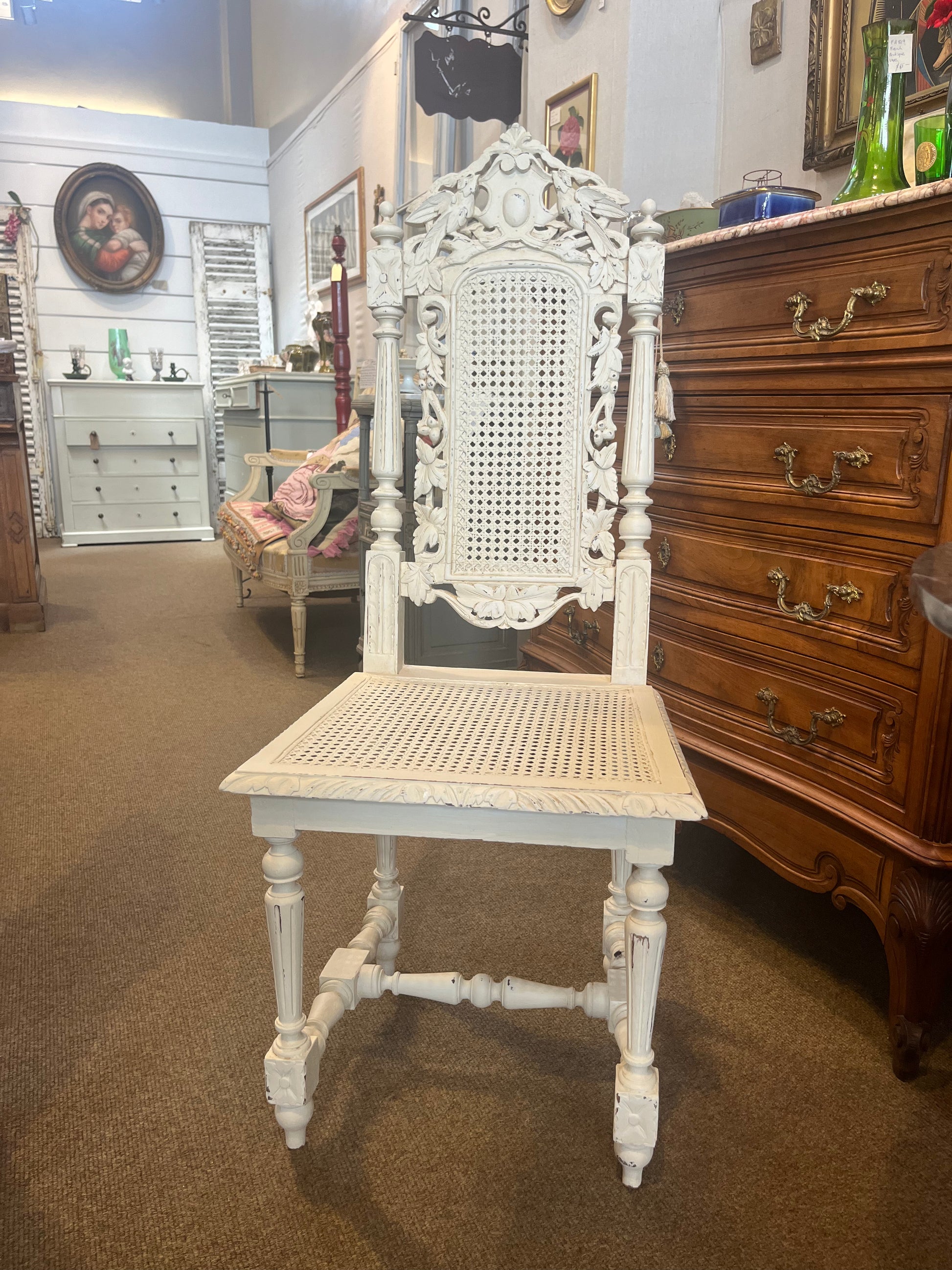  Louis X1V French Revival style chairs dating from the late 19th century to early 20th (circa 1880-1920)