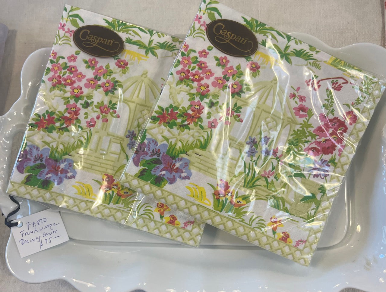 Wedding Gazebo luncheon  paper napkins ( set of 20)