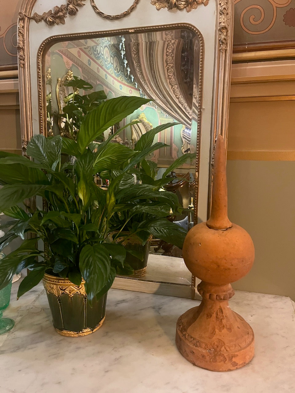 fa757 Beautiful 19th century French Antique Roof toppers, selling seperatley