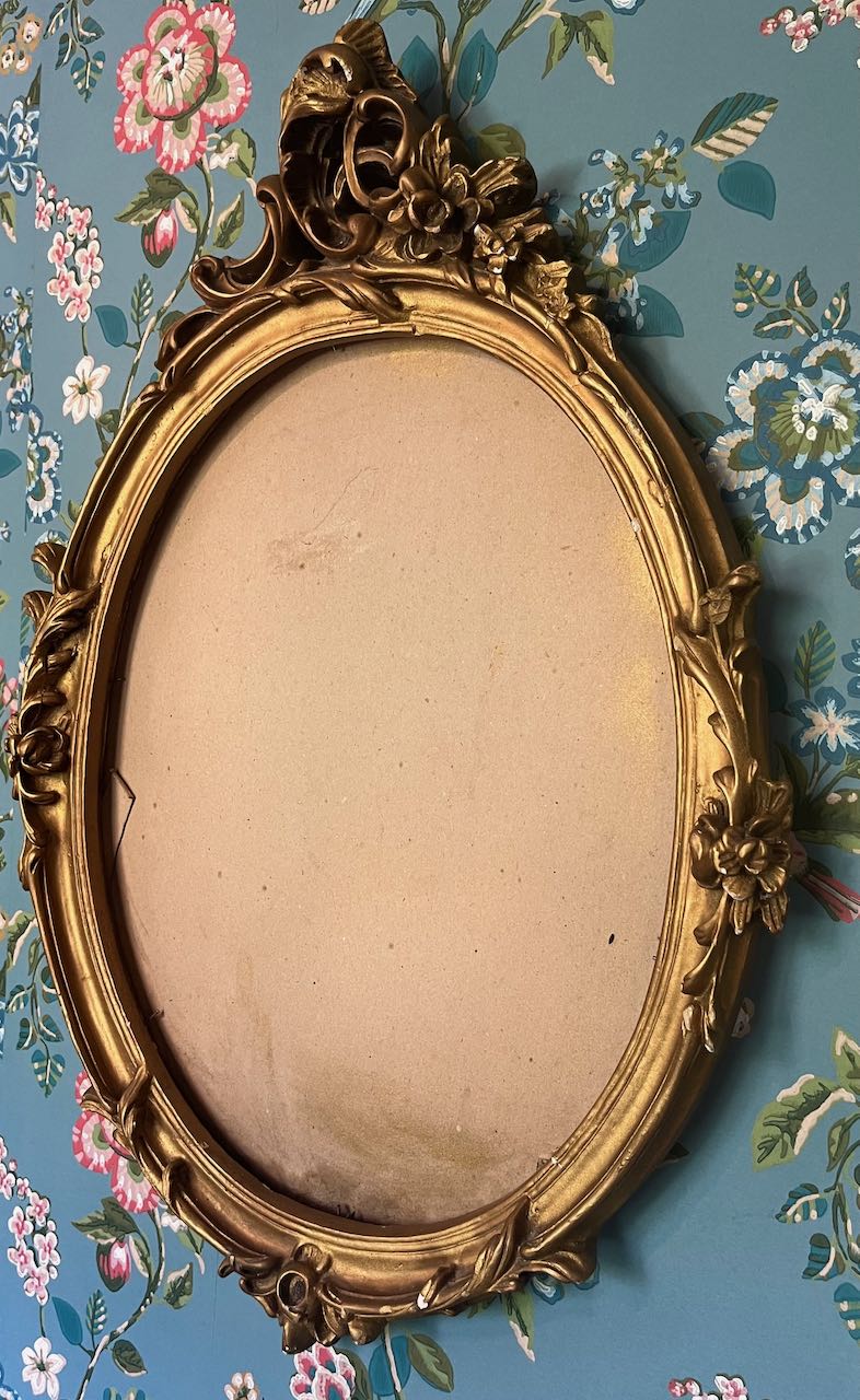 fa4691 Large Art nouveau style frame