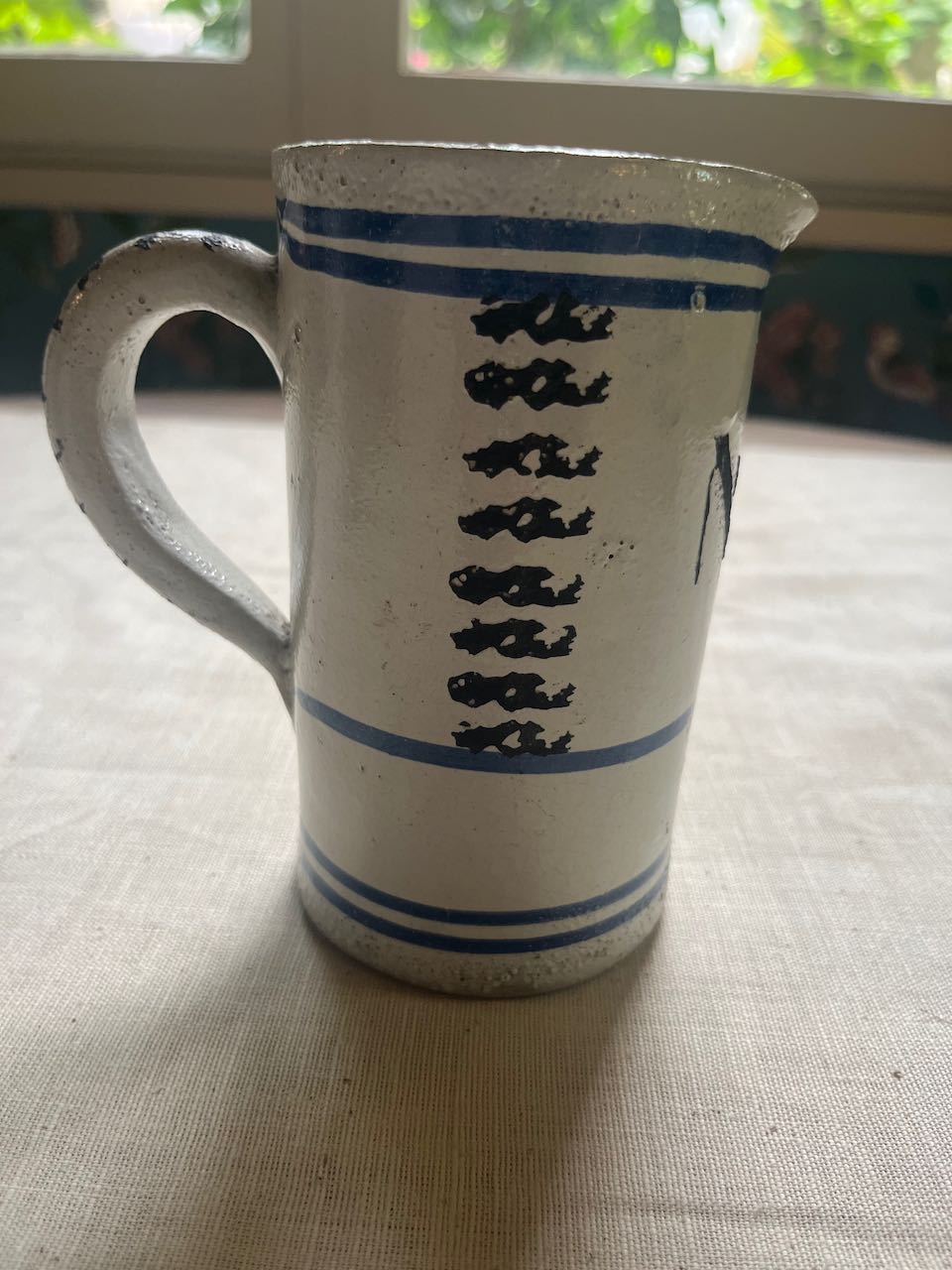 fa908 Stoneware Archer jug for beer