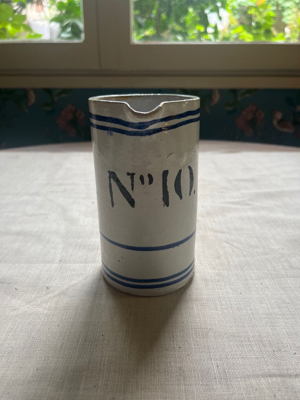 fa908 Stoneware Archer jug for beer