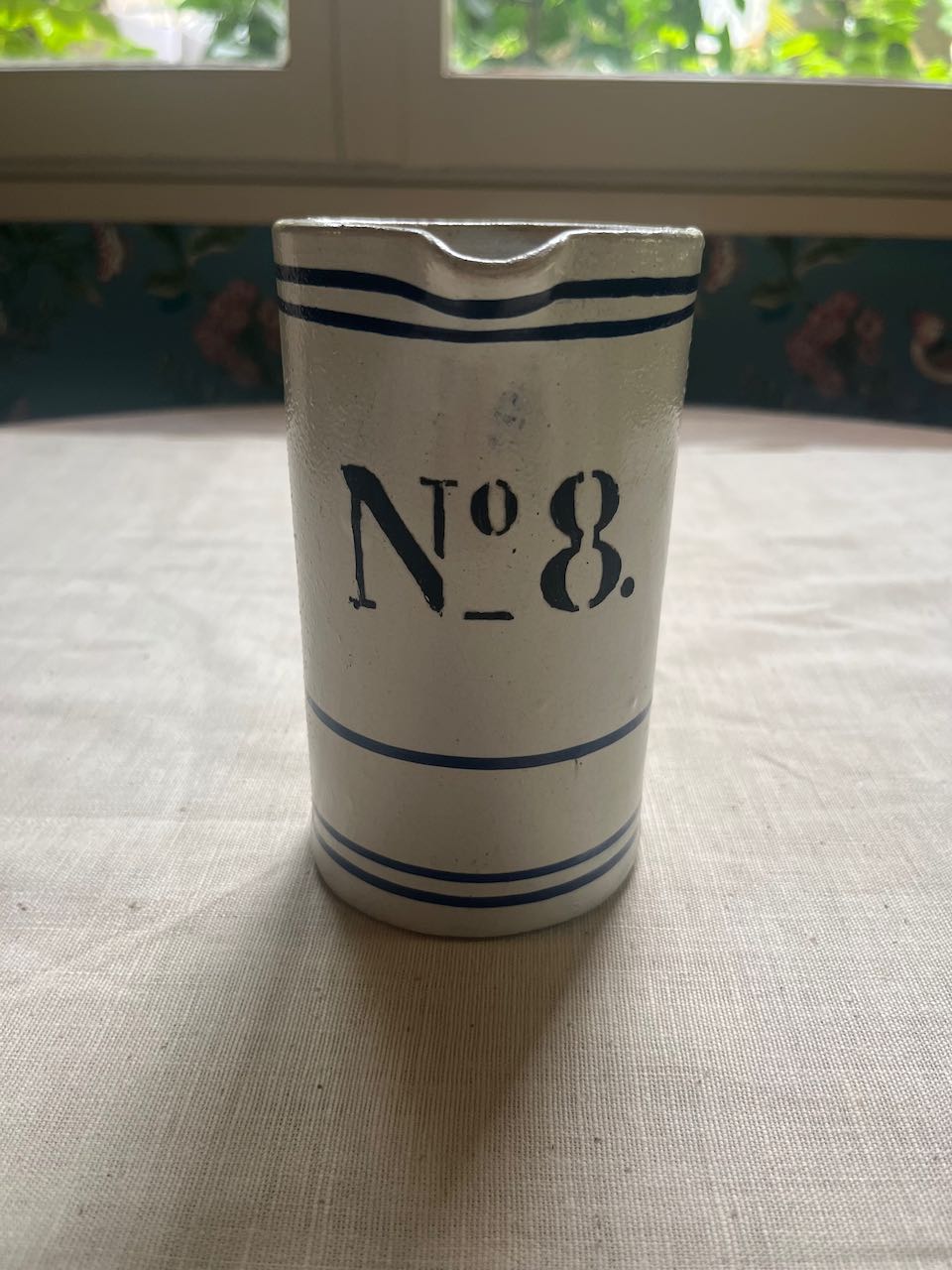 fa908 Stoneware Archer jug for beer