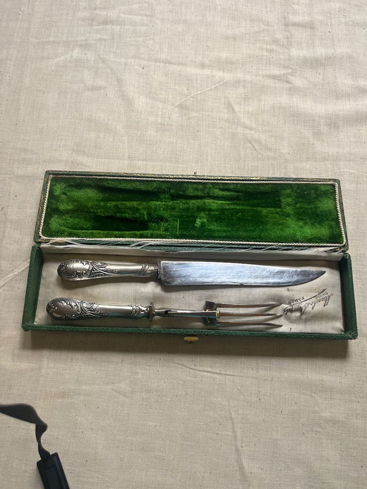 fa934 Set of Parisian meat servers