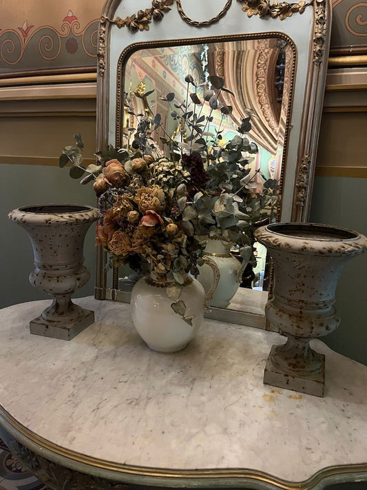 fa4720 A pair of Beautiful french, art nouveau urns, 19th century