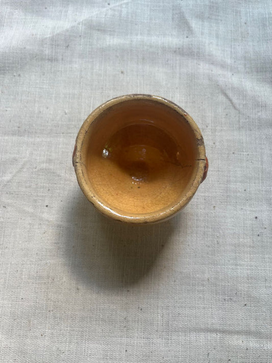 fa903 tiny french antique bowl