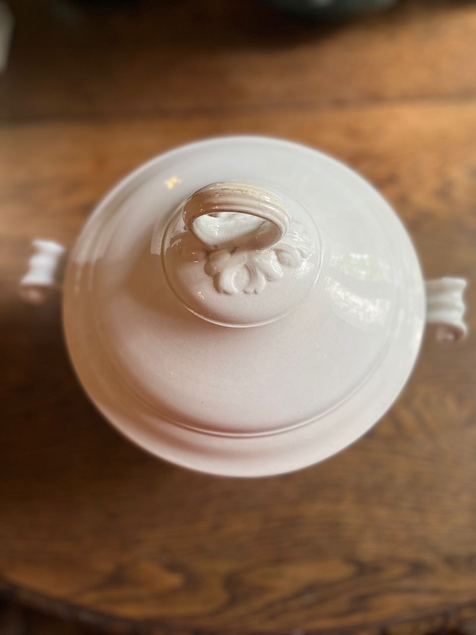 fa4744 French antique tureen with lid