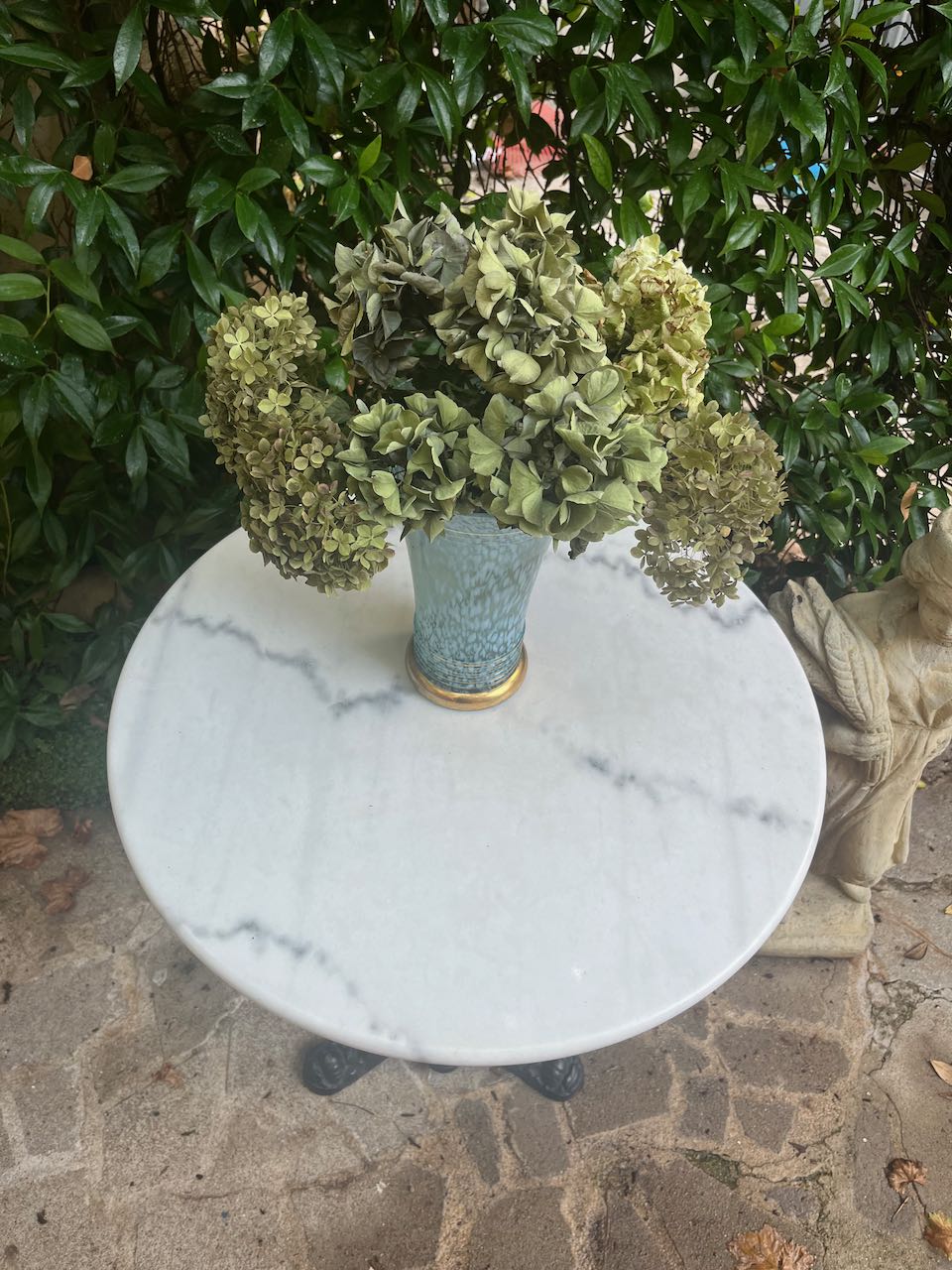 fa878 French Marble Bistro table