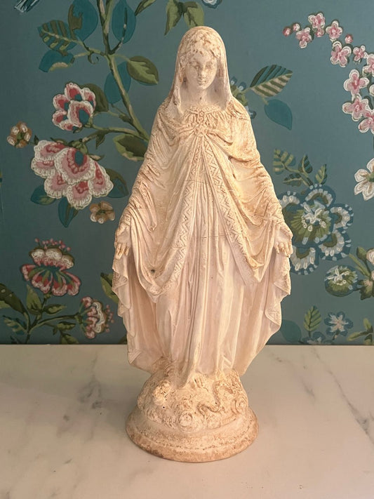 fa904 small plaster French madonna