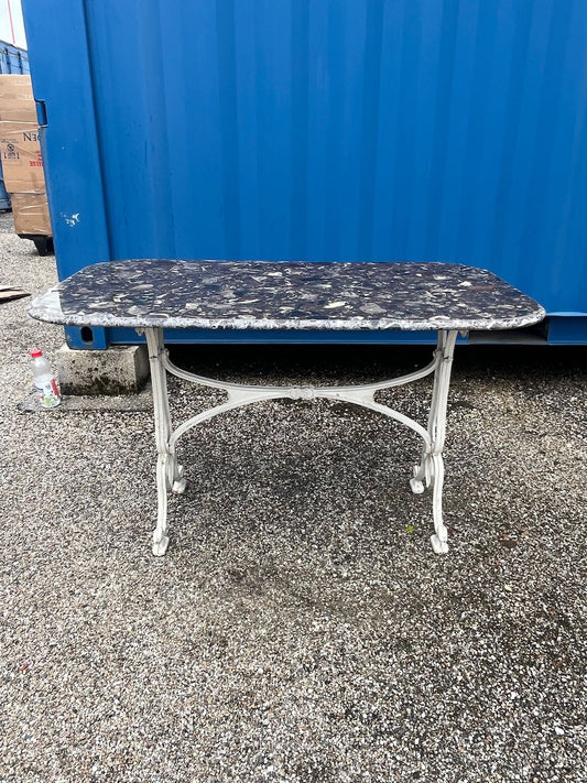 fa966 Beautiful French antique (Art Nouveau era) Cafe table