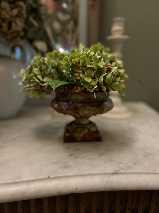 fa4863 Pair of 19th century French small table urns
