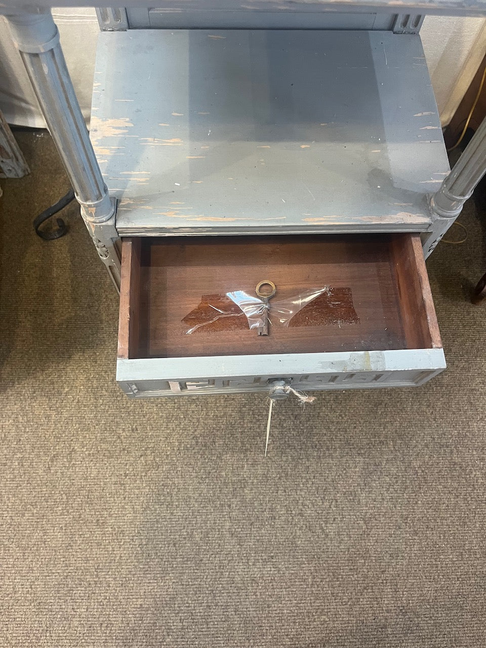 fa567 Antique French Bedside