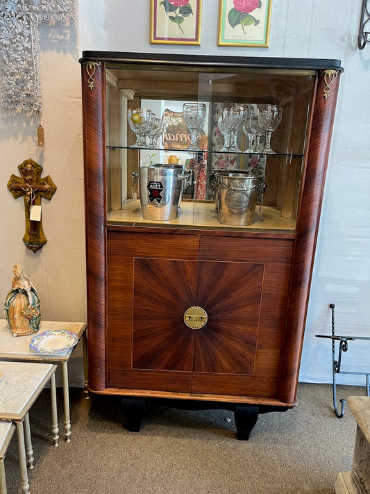 fa4517 Art Deco Dry bar cabinet, China cabinet