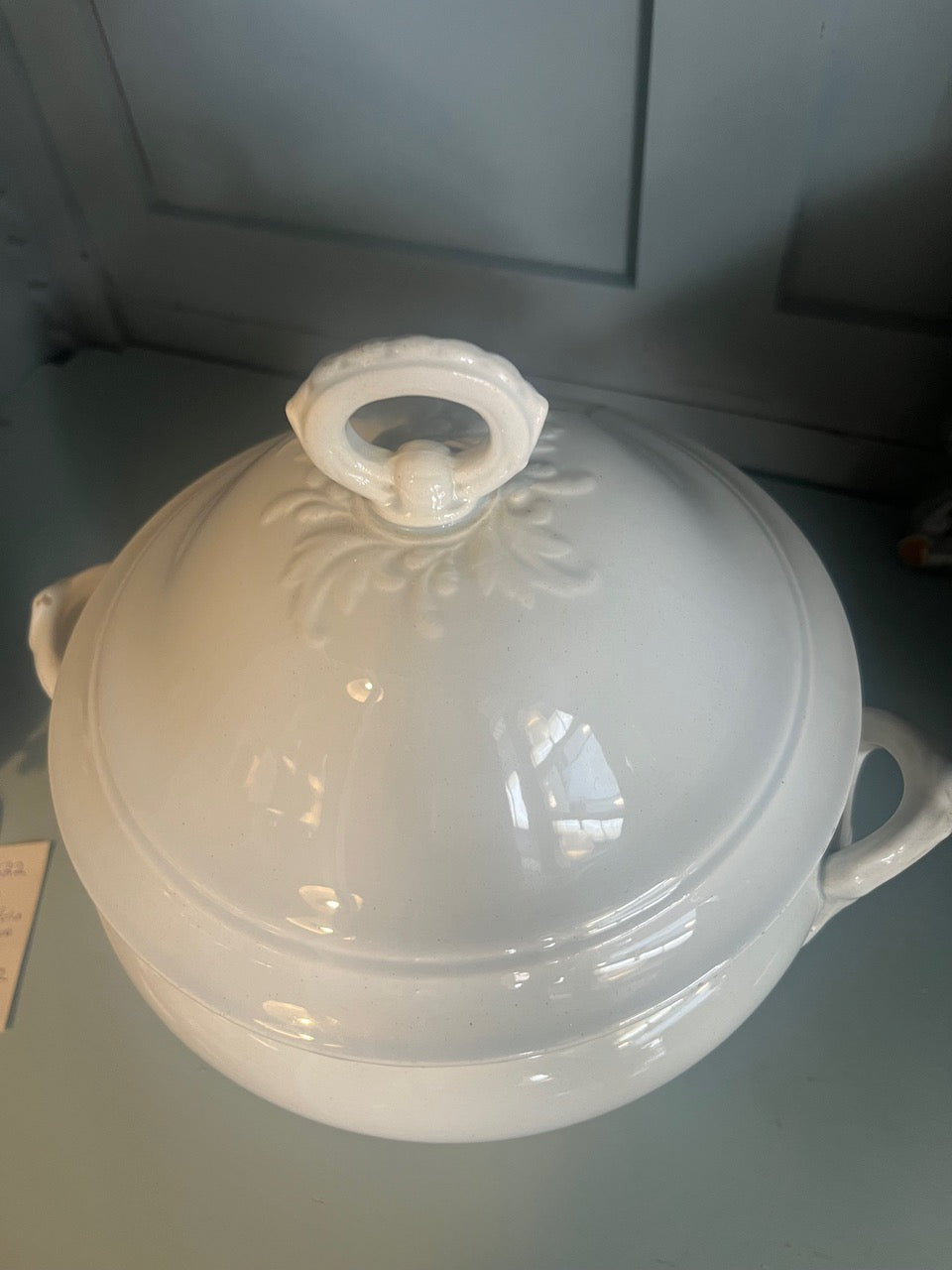 fa986 Large French Antique Tureen