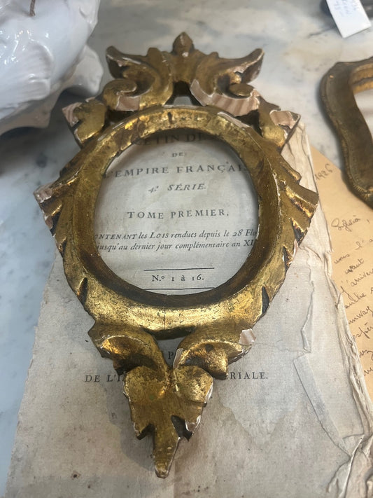 fa915 18th century mirror frame
