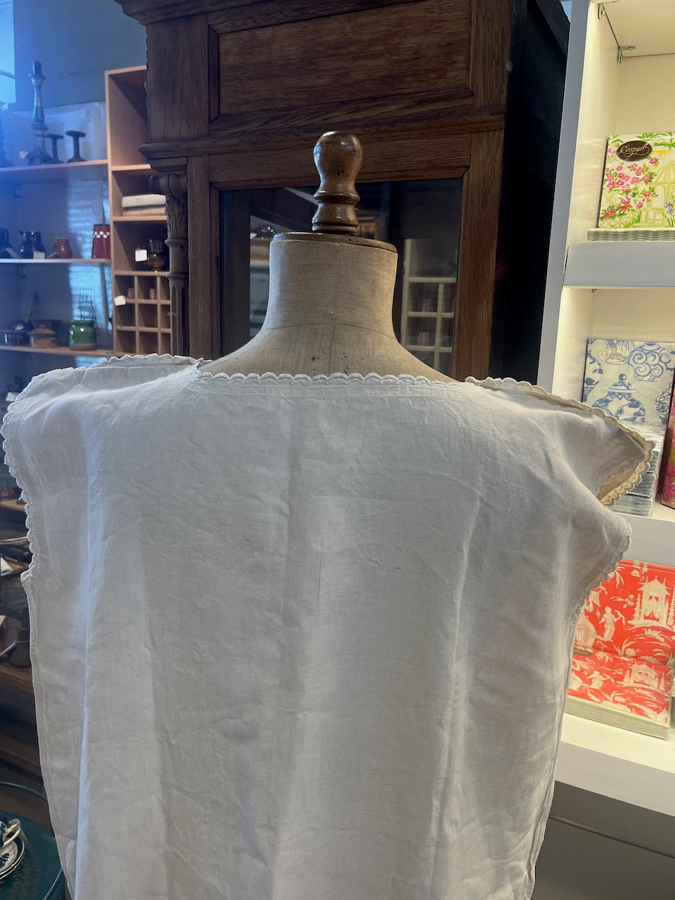 fa880 French antique chemise