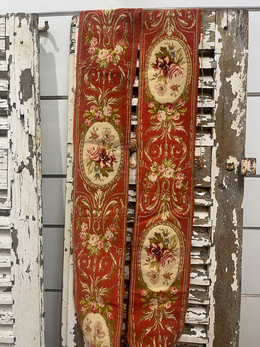 fa649 French embroidered runner
