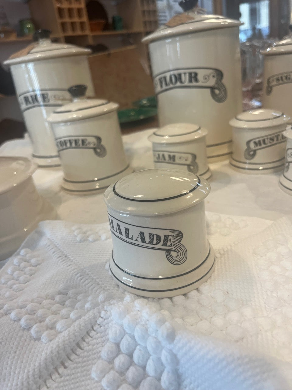 Di09 1950's Vintage Marmalade pot (British made) by Ditto