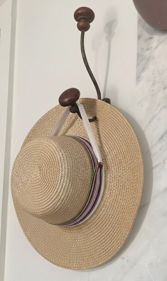 fa702 French antique double wall hook