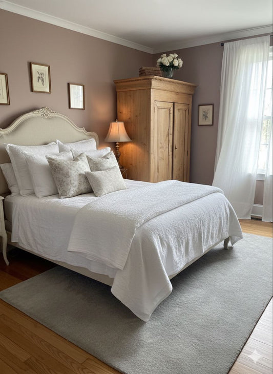 fa827 French Baltic pine 19th century wardrobe