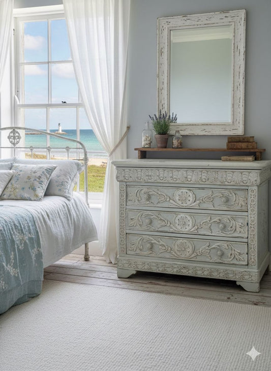 fa815 Stunning 18th century chest of drawers