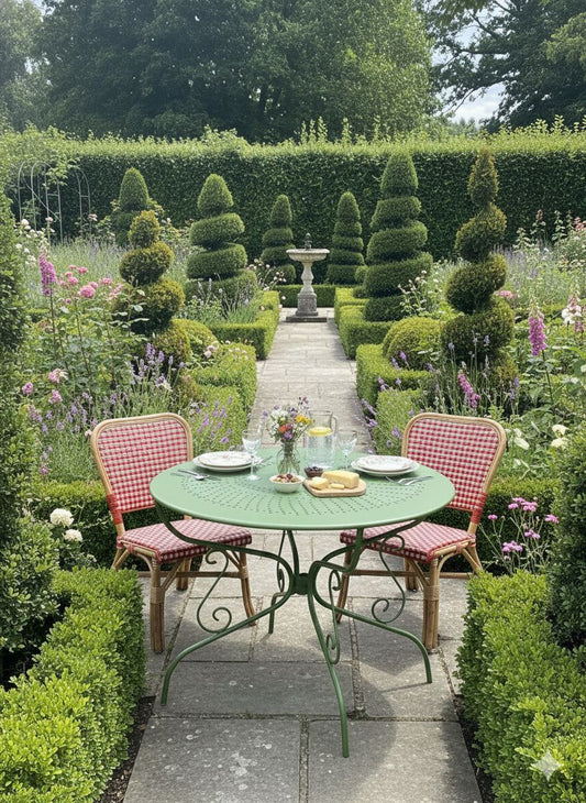 fa947 French vintage cafe table